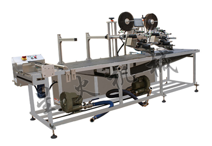 全自动分页双头贴标签机 