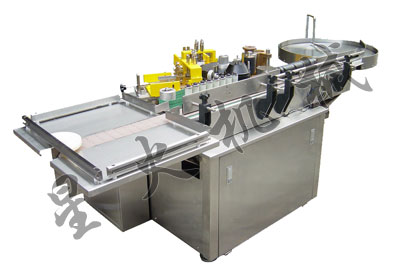 全自动小瓶浆糊贴标签机