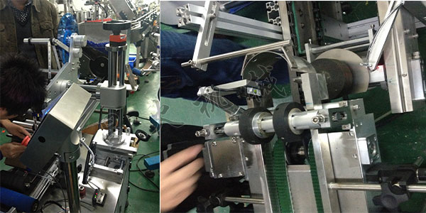 星火全自动调味品贴标机细节图