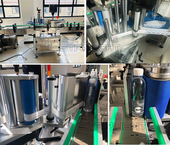 全自动香菇酱贴标机械设备设备细节