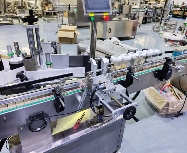 星火自动化贴标签机设备展示