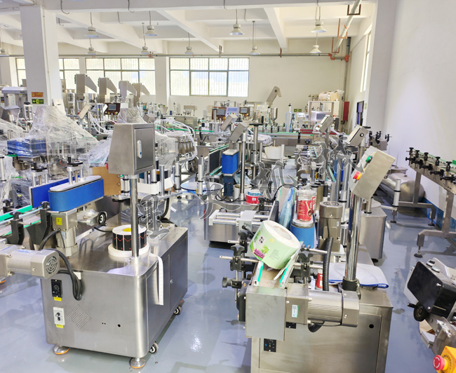 星火自动化贴标签机设备展示