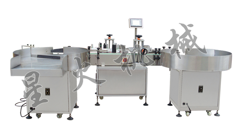 全自动圆瓶贴标签机 带转盘 