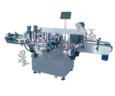 双侧圆瓶贴标签机 