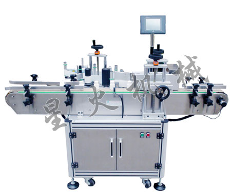 立式圆瓶贴标签机 